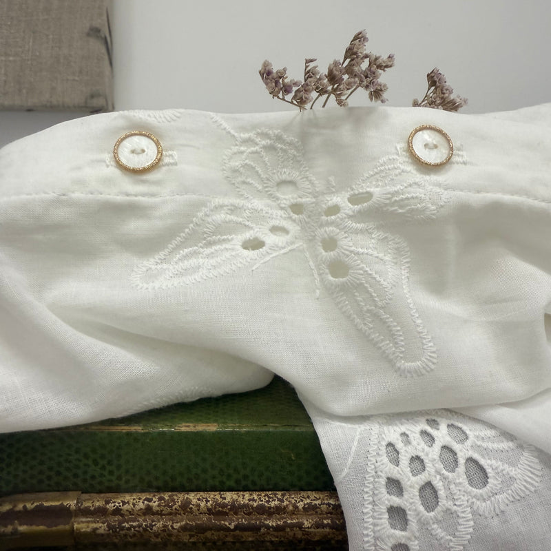 Blouse Marthe -  broderie papillon