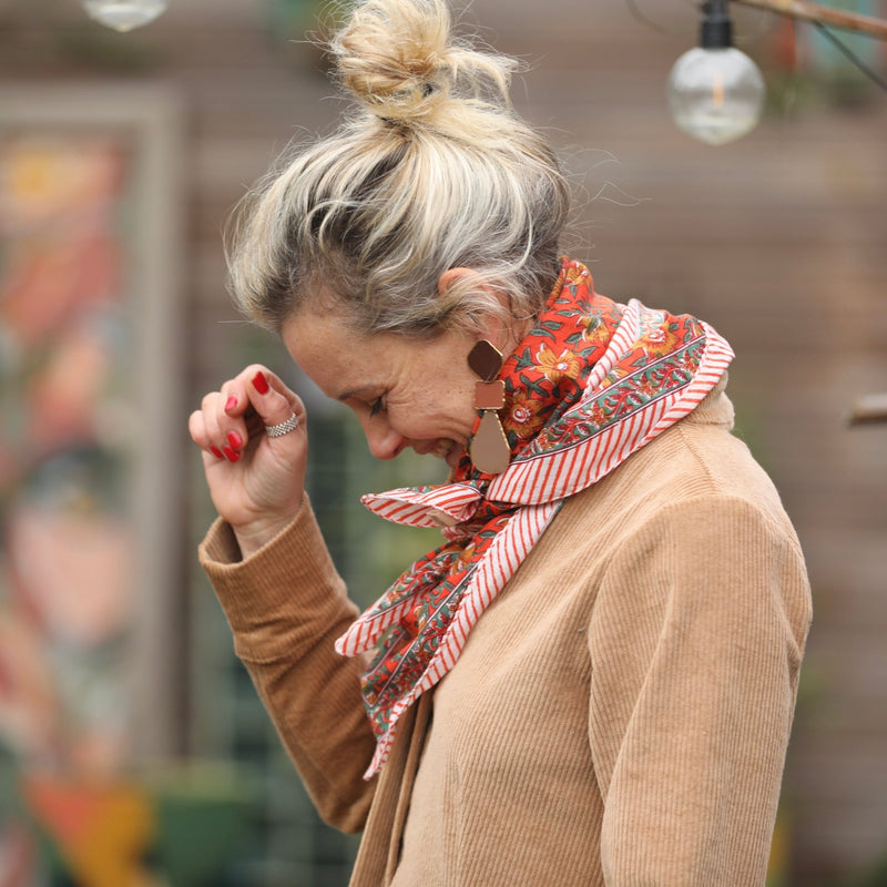 Le foulard Indira Crépuscule - Quintessence