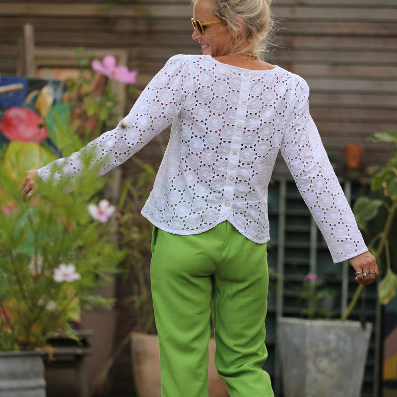 Pantalon Baptiste - modal citron vert - Quintessence