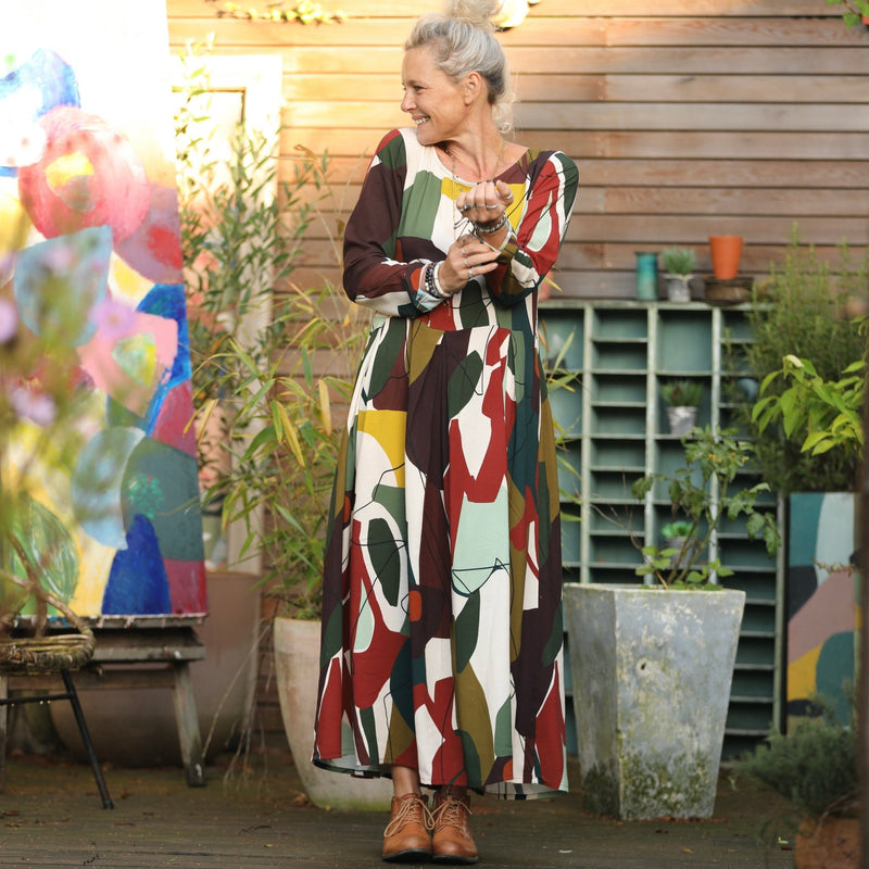 Robe Louisa - viscose arty - Quintessence