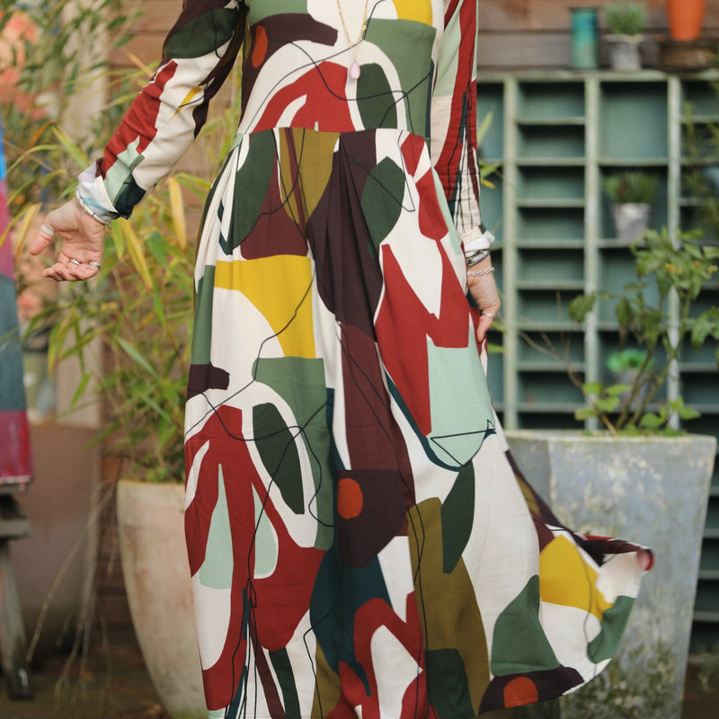 Robe Louisa - viscose arty - Quintessence