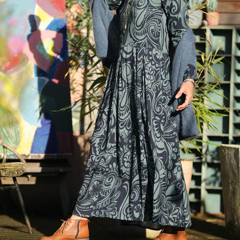 Robe Louisa - viscose floral - Quintessence