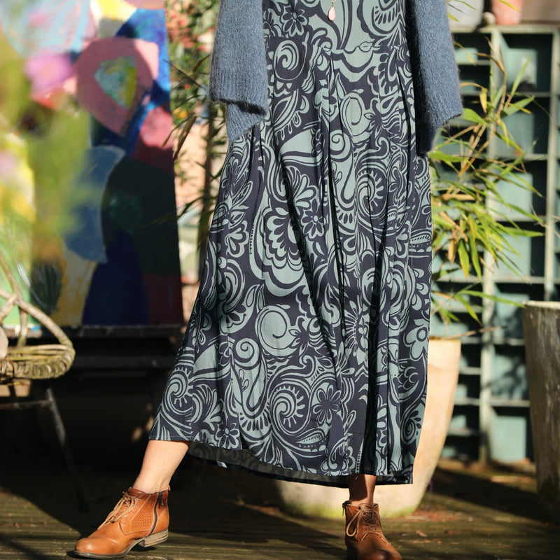 Robe Louisa - viscose floral - Quintessence