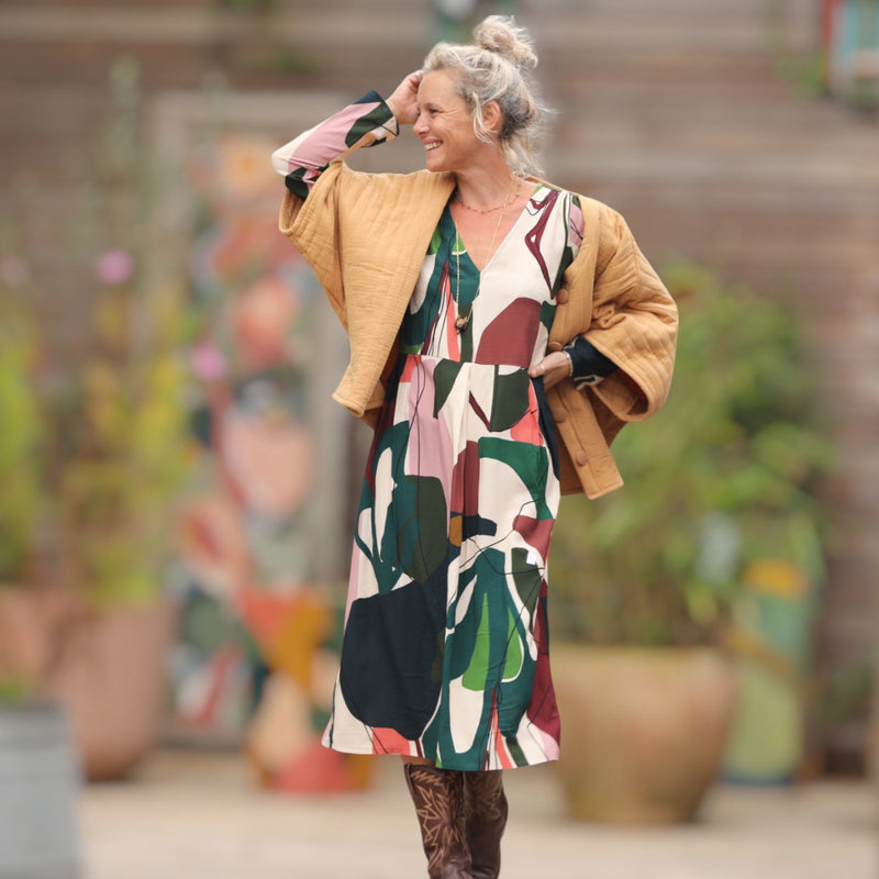 Robe romane - viscose arty - Quintessence