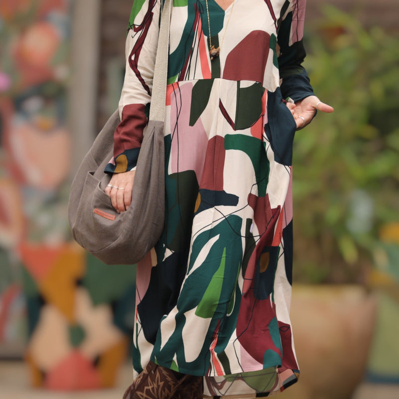 Robe romane - viscose arty - Quintessence