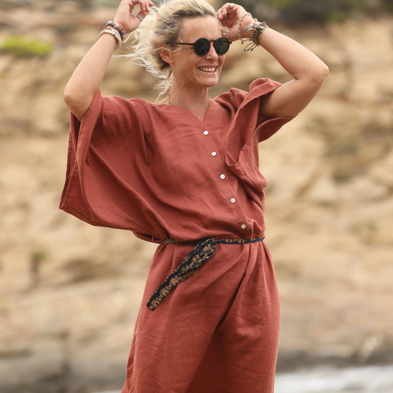 Robe Xiou lin terracotta - Quintessence