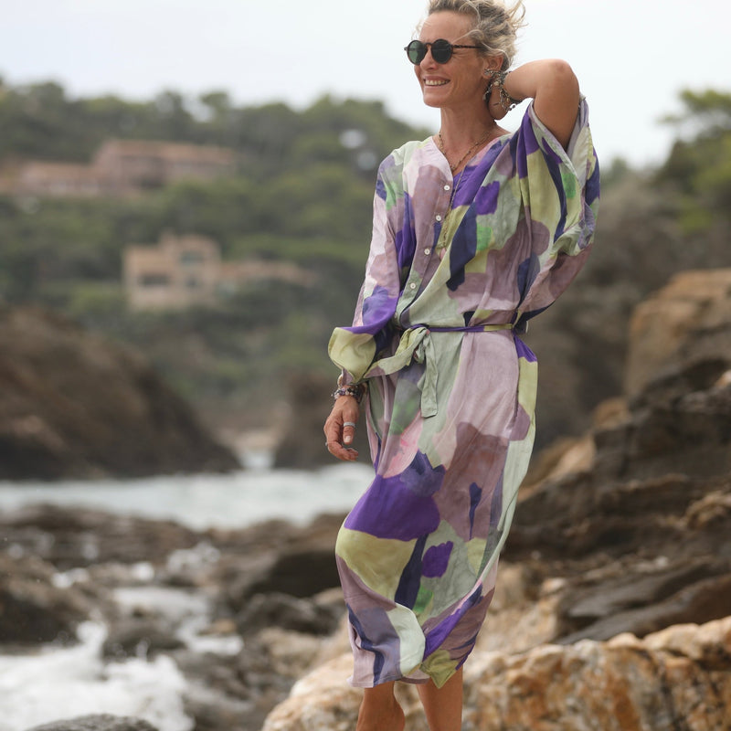 Robe Xiou viscose Inspiration - Quintessence