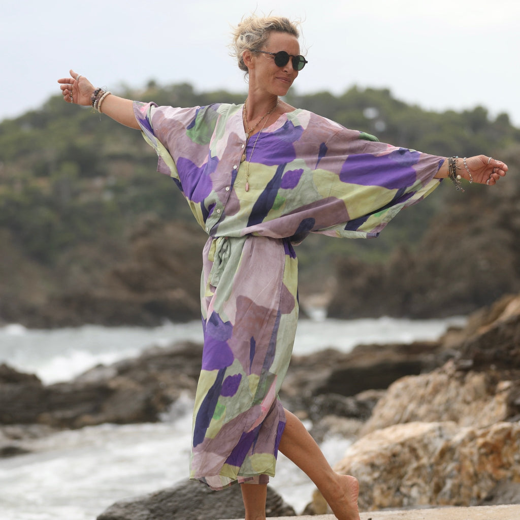 Robe Xiou viscose Inspiration - Quintessence