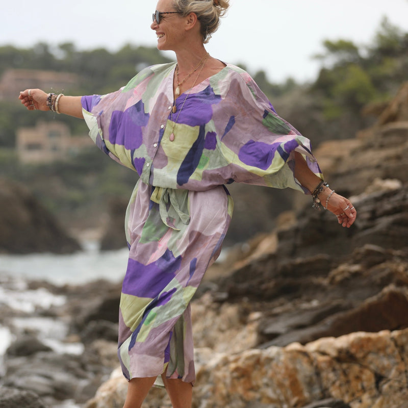 Robe Xiou viscose Inspiration - Quintessence