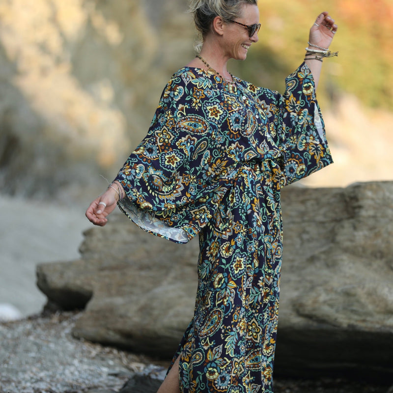 Robe Xiou viscose Vézélay - Quintessence